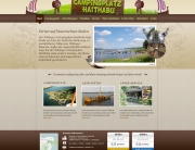 Photoshop Weblayout Campingplatz Haithabu