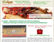 Webdesign Dagate italienische Delikatessen